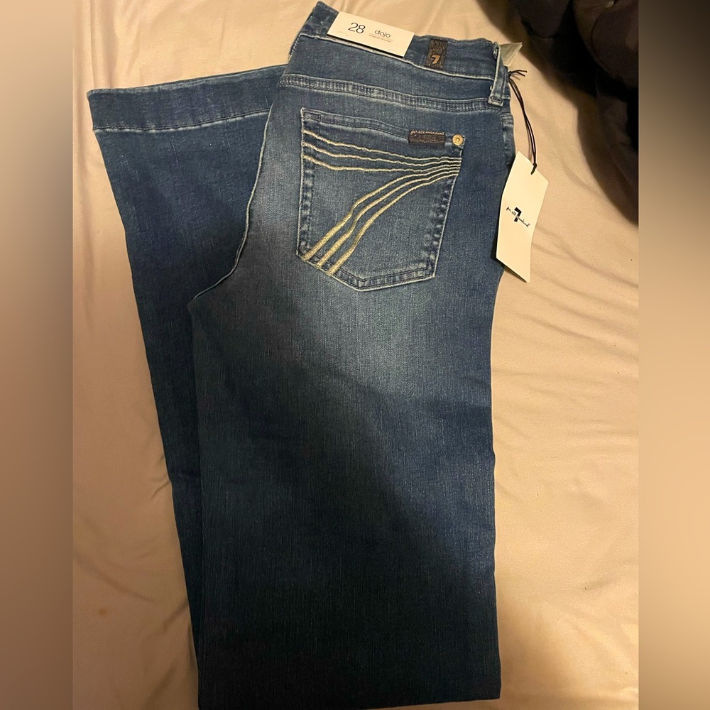 Brand new 7 for all mankind dojo jeans